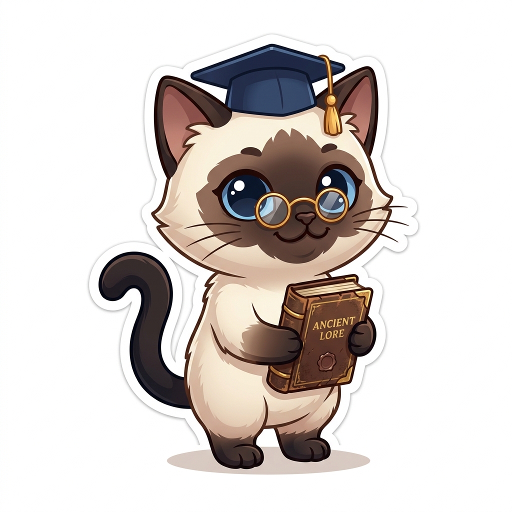 Scholar Cat